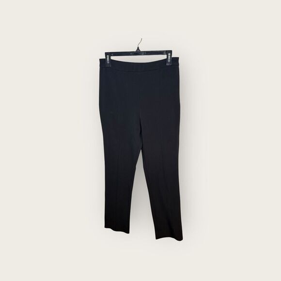 Jason Wu High-Rise Slim-Leg Ankle Pants Black Size Small - Picture 2 of 7